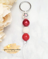 "Best mom ever" keychains